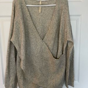 ARITZIA - Babaton oversized wrap sweater with real wool